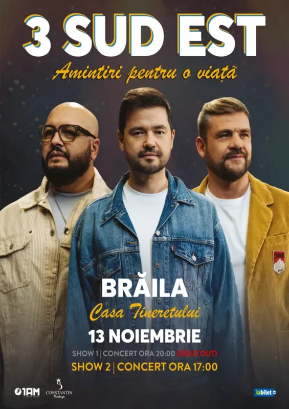 Vezi evenimentul Show 2 — Concert 3 Sud Est „Amintiri pentru o viață”