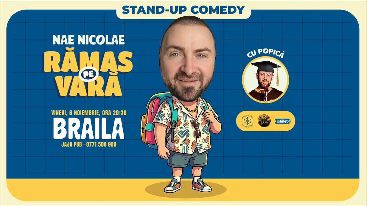 Vezi evenimentul Rămas pe vară – stand-up cu Nae Nicolae — imaginea 2