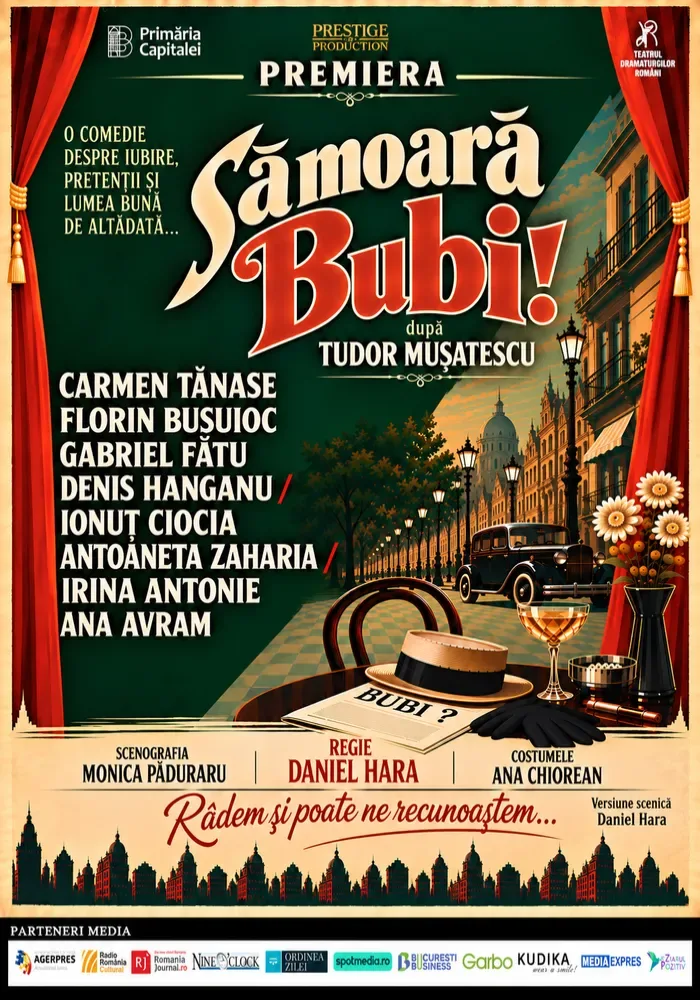 Vezi evenimentul SA MOARA BUBI!- PREMIERA