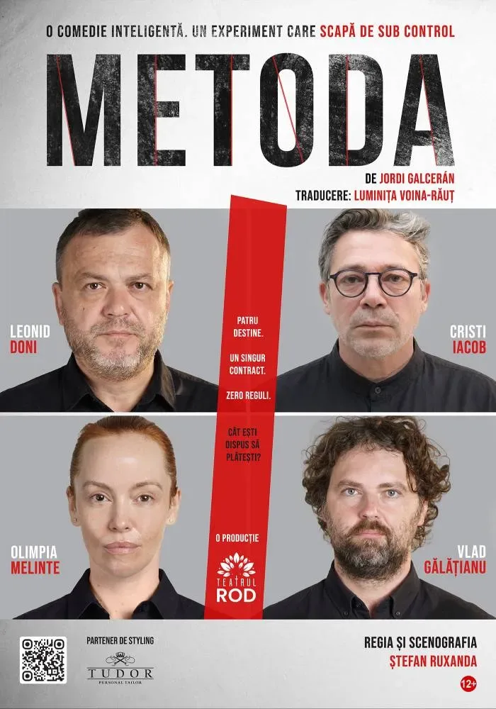 Vezi evenimentul Metoda - de Jordi Galceran - PREMIERĂ la Braila