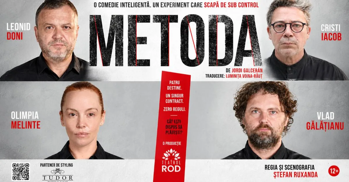 Vezi evenimentul Metoda - de Jordi Galceran - PREMIERĂ la Braila — imaginea 2