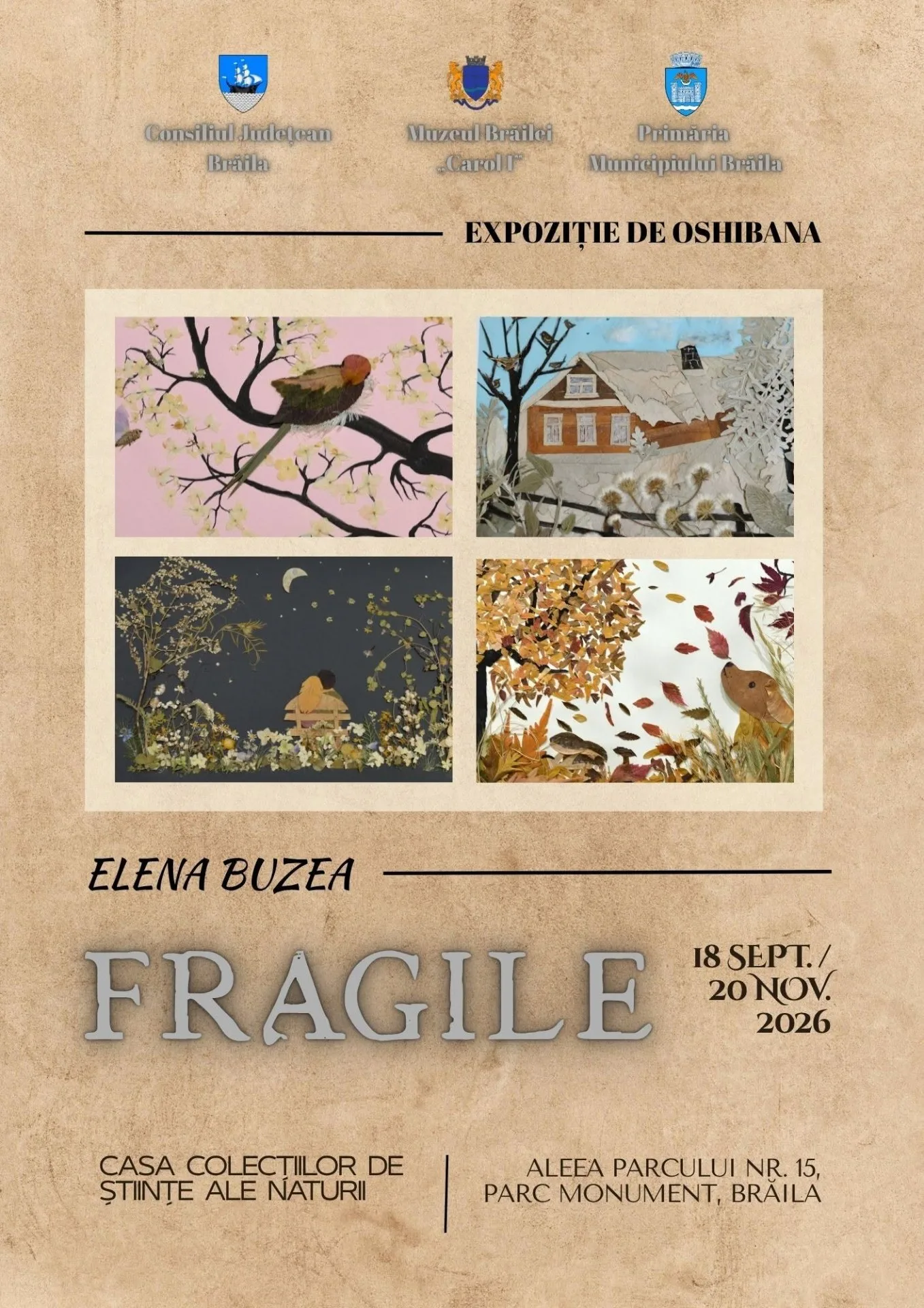 Vezi evenimentul FRAGILE — expoziție de Oshibana