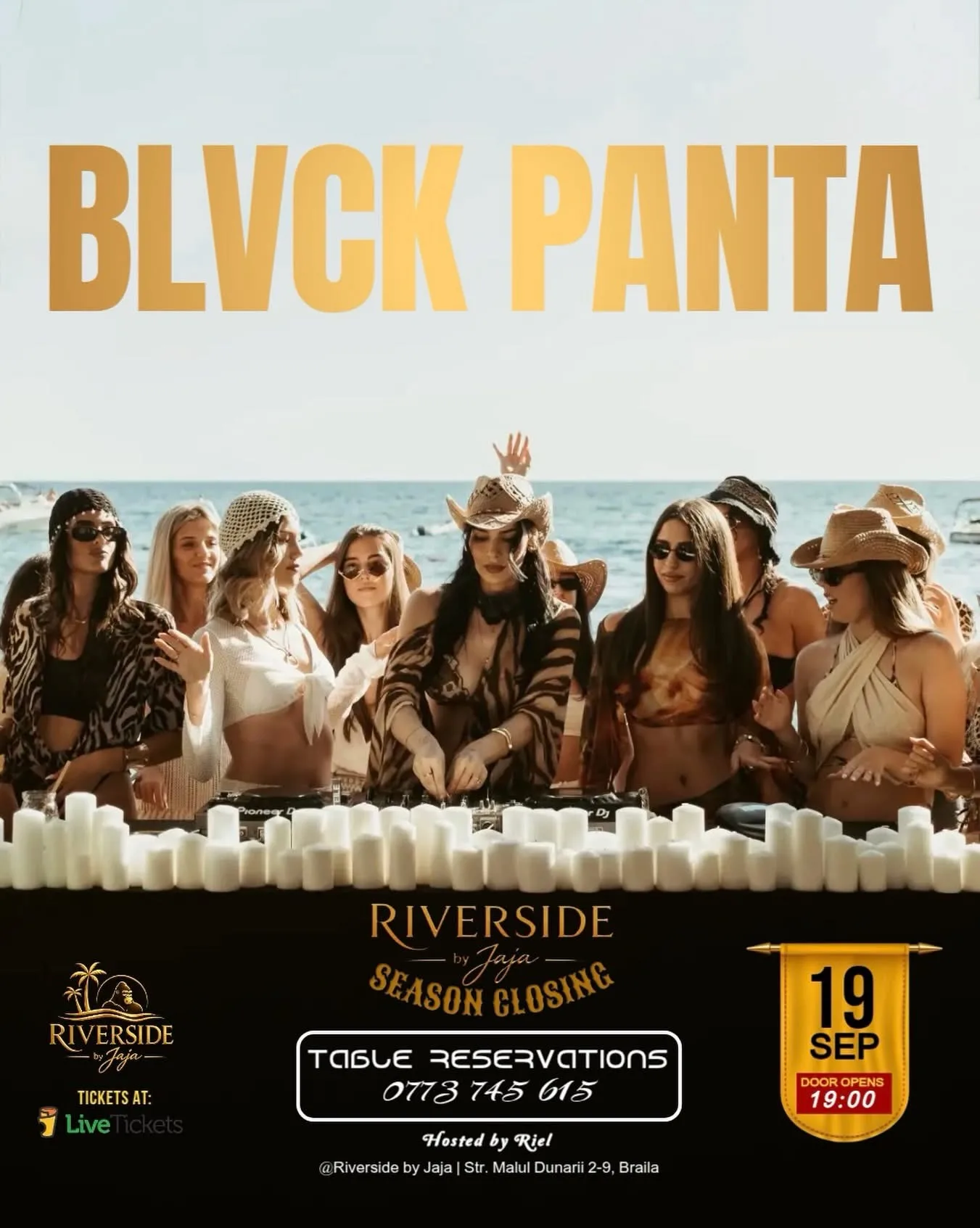 BLVCK PANTA — Riverside Season Closing Party