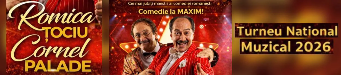 Comedie la MAXIM – Romică Țociu și Cornel Palade