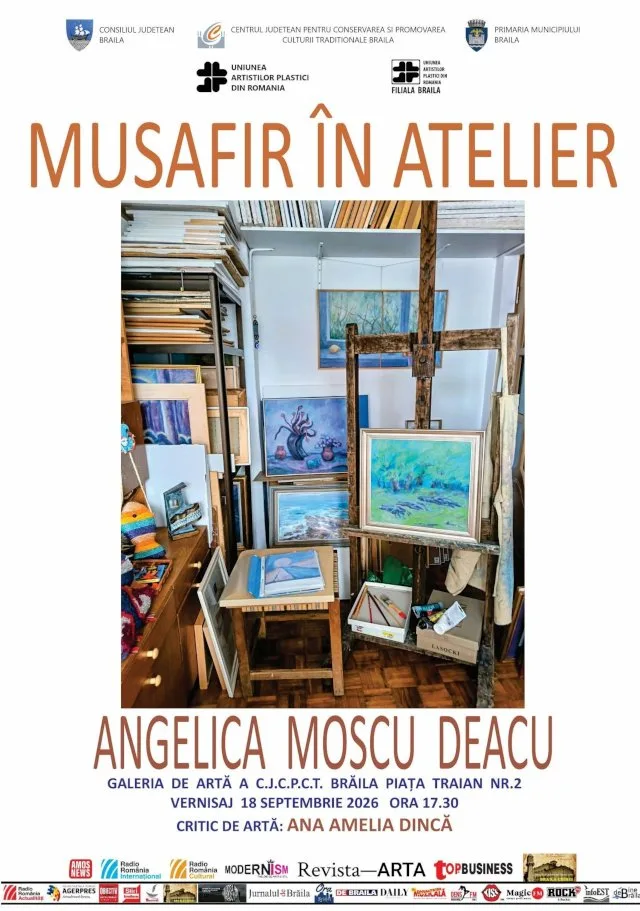 Vernisaj „Musafir în atelier” — Angelica Moscu Deacu
