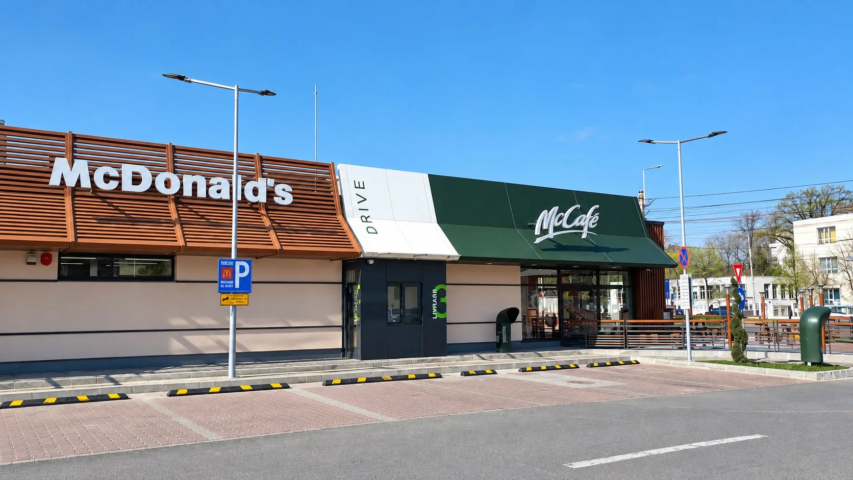 McDonald’s Brăila — Barieră
