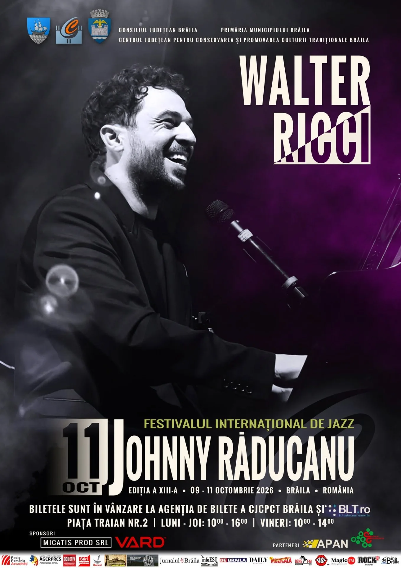 Vezi evenimentul FESTIVALUL INTERNATIONAL DE JAZZ JOHNNY RADUCANU - Nadia Trohin si Walter Ricci — imaginea 3