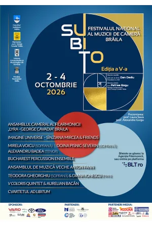 Festivalul SUBITO 2026 — Lansare de carte și dialog muzicologic