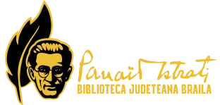 Logo Biblioteca Județeană „Panait Istrati” — sediul central