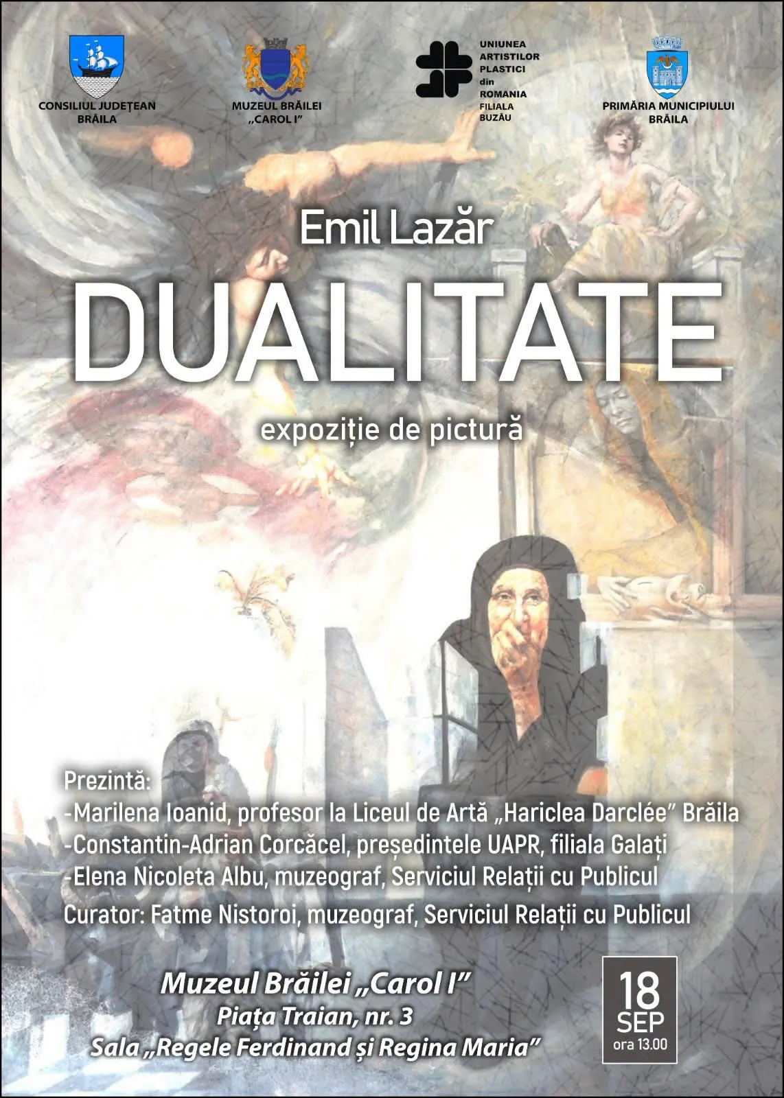 Expoziția de pictură „Dualitate” — Emil Lazăr