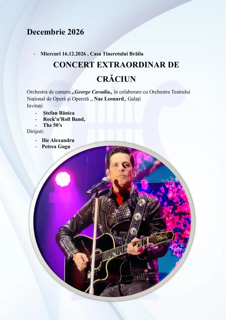 Ștefan Bănică Jr. — Concert extraordinar de Crăciun