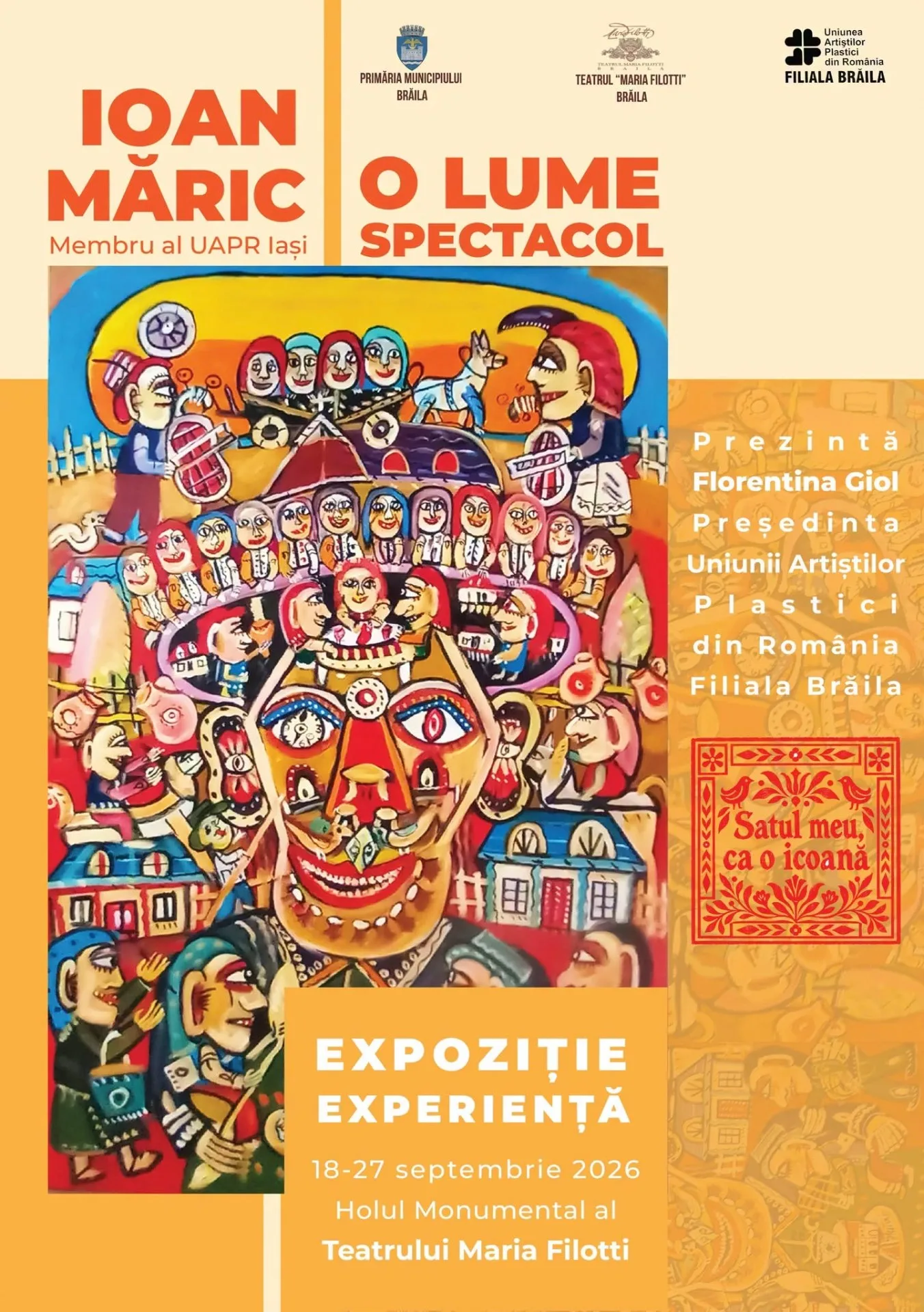 Expoziție de pictură naivă — Ioan Măric