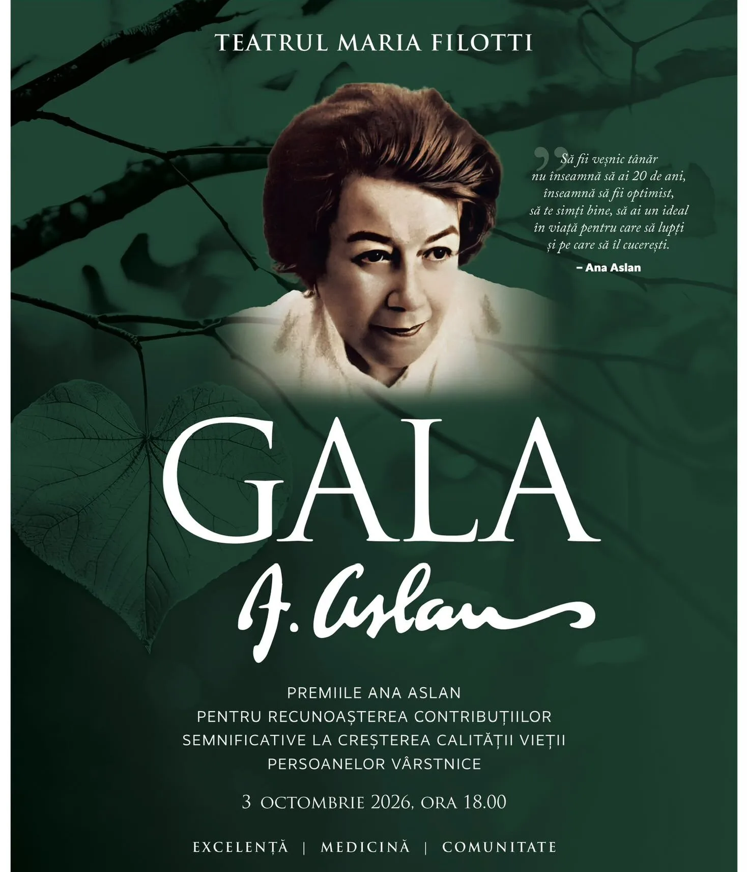 Gala Ana Aslan 2026