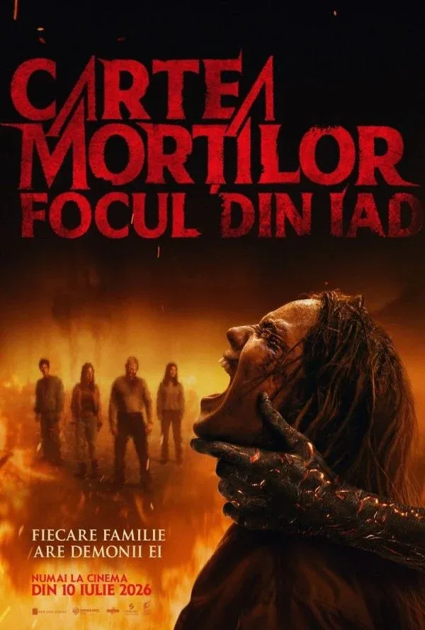 Poster Cartea morților: Focul din iad