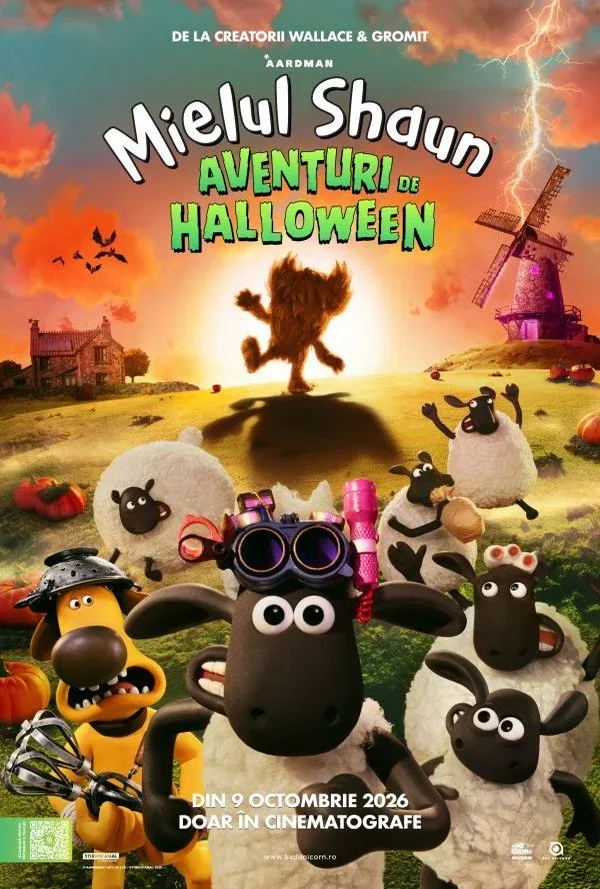 Poster Mielul Shaun - Aventuri de Halloween