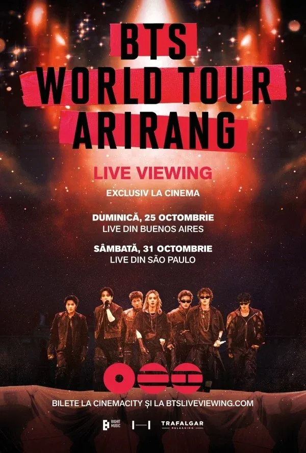 Poster BTS WORLD TOUR 'ARIRANG' IN SAO PAULO: L