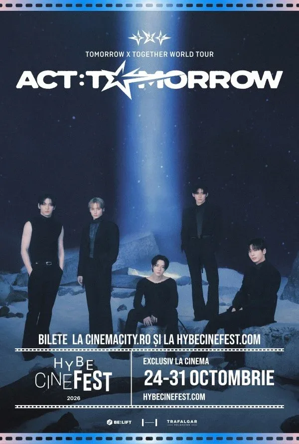 Poster TXT WORLD TOUR "ACT : TOMORROW"
