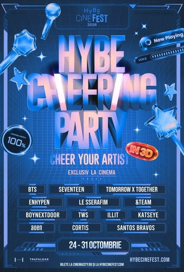 Poster HYBE CHEERING PARTY
