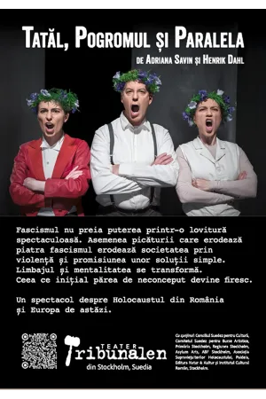 Poster Tatal, Pogromul si Paralela - Suedia